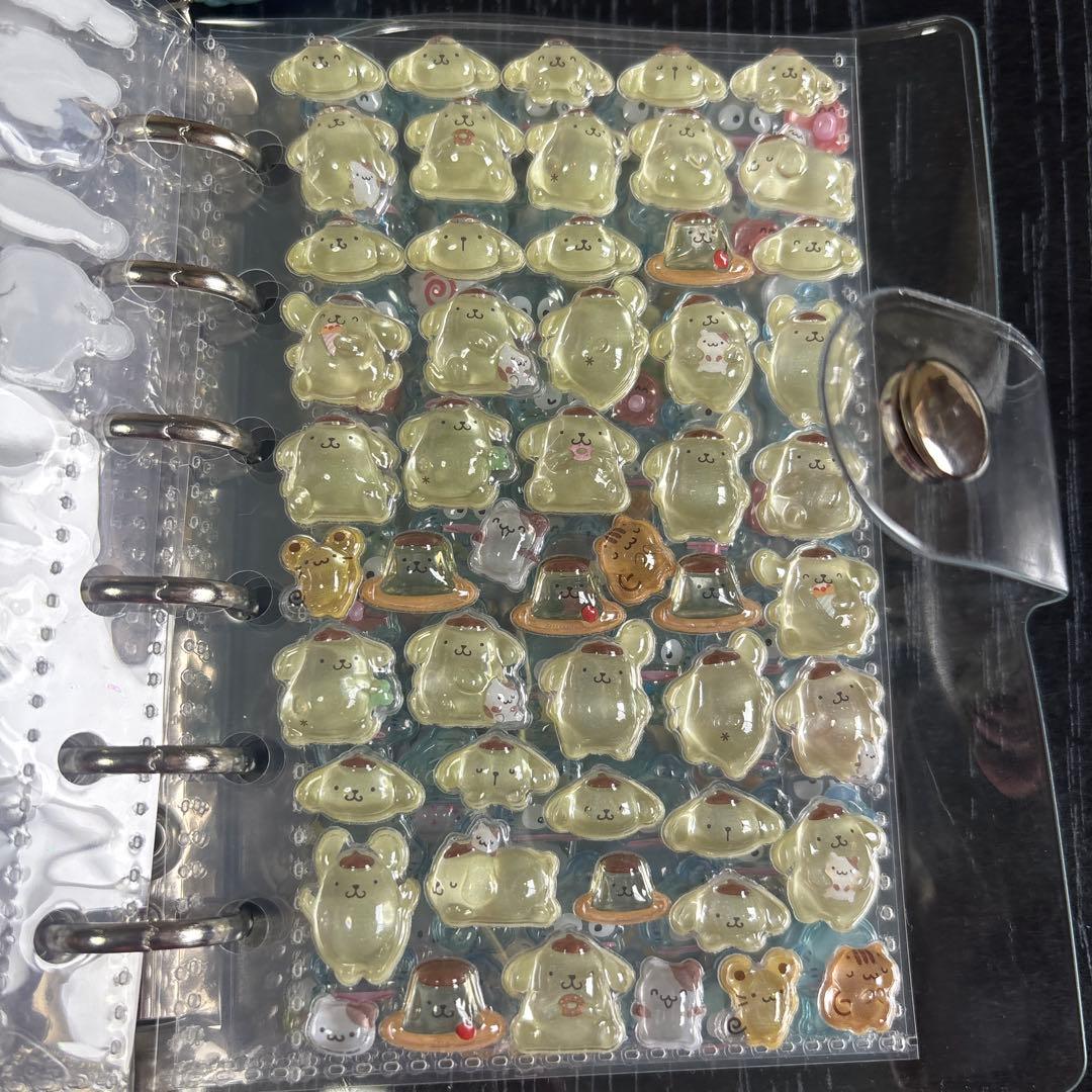 【正規品】シール帳 完成品 2冊セット 19ページ サンリオ A7サイズ まとめ