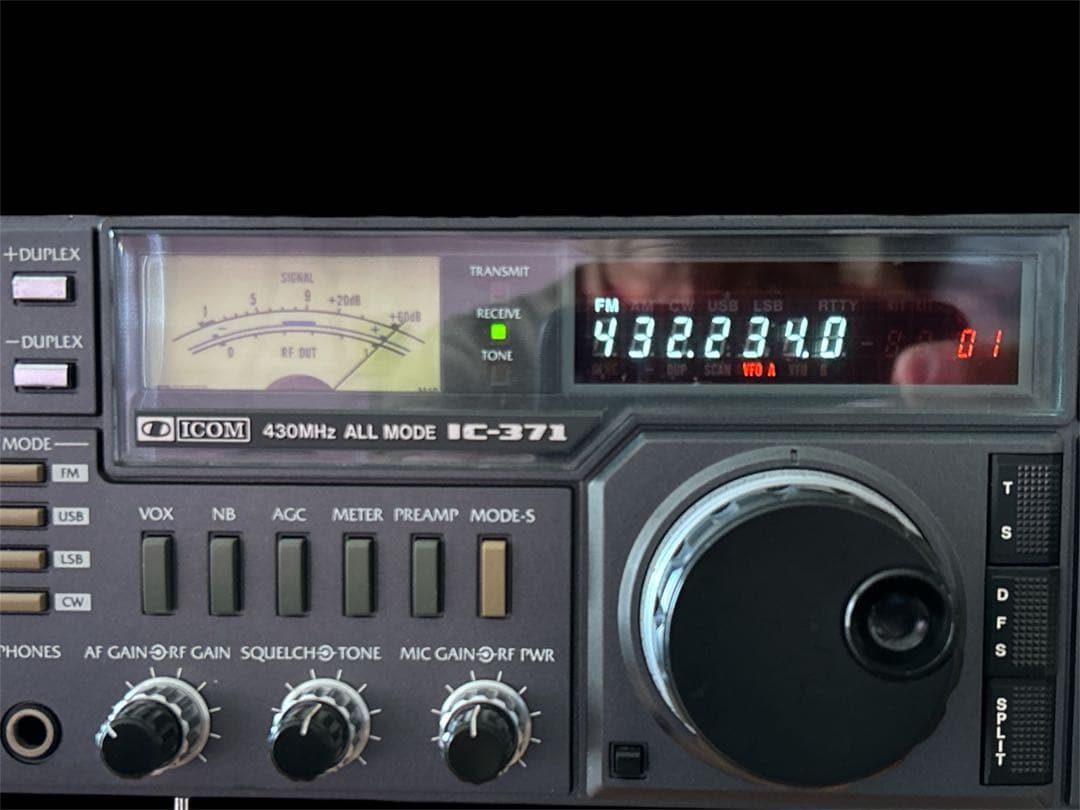 受信機 IC-430MHz ALL MODE IC-371