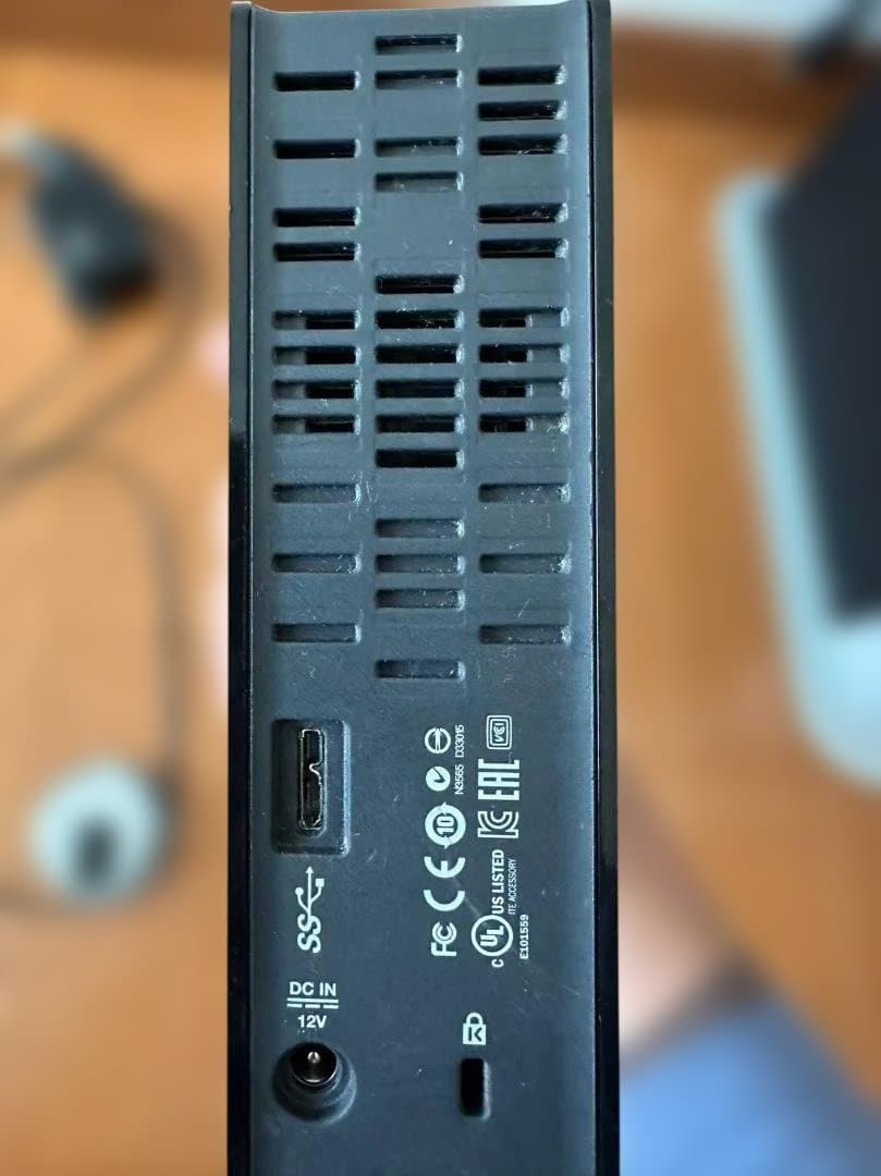 【使用少・美品】WD My Book 6TB 外付けHDD