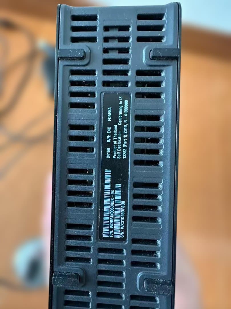 【使用少・美品】WD My Book 6TB 外付けHDD