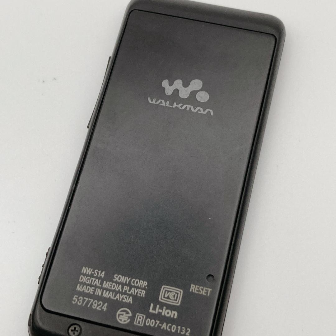 【美品】SONY WALKMAN NW-S14 8GB黒 Bluetooth対応