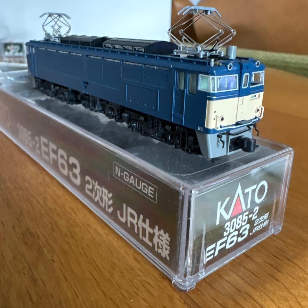 【新同】KATO 3085-2 EF63 2次形 JR仕様⑥付属品未使用未開封