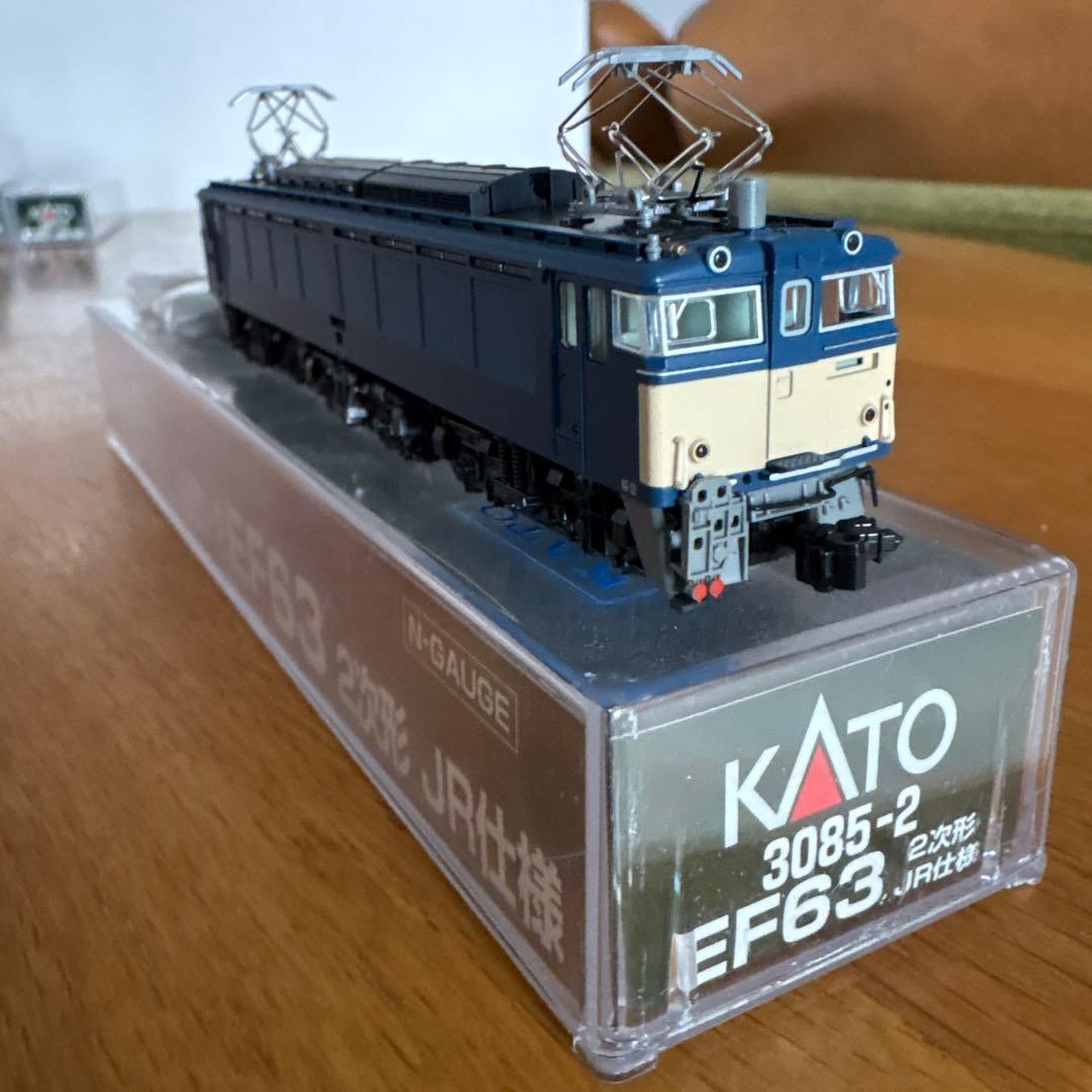 【新同】KATO 3085-2 EF63 2次形 JR仕様⑥付属品未使用未開封