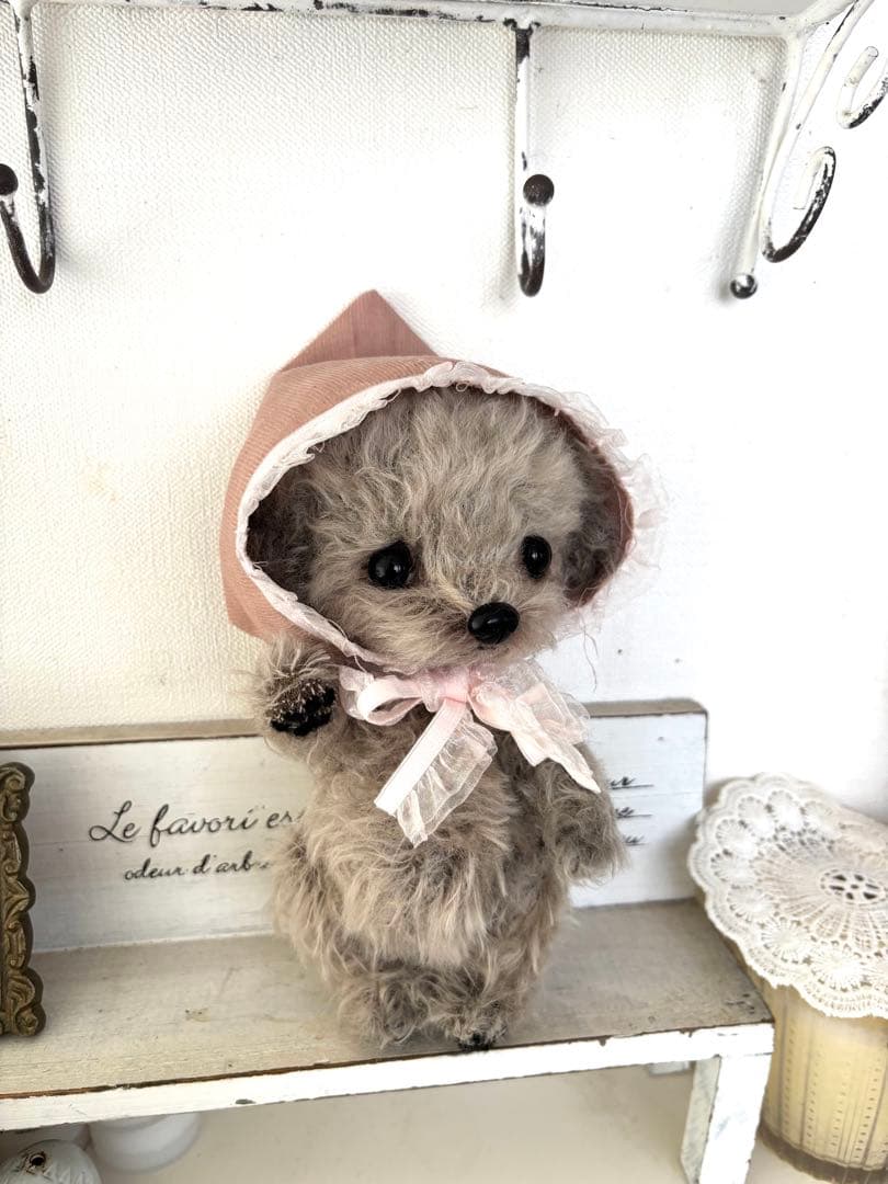 テディプードル　テディわんこ　トイプードル マルプー　ハンドメイド　ぬいぐるみ