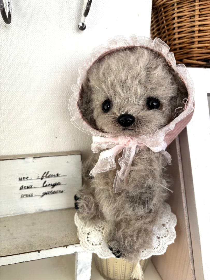 テディプードル　テディわんこ　トイプードル マルプー　ハンドメイド　ぬいぐるみ