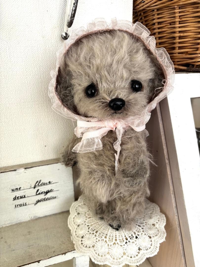 テディプードル　テディわんこ　トイプードル マルプー　ハンドメイド　ぬいぐるみ