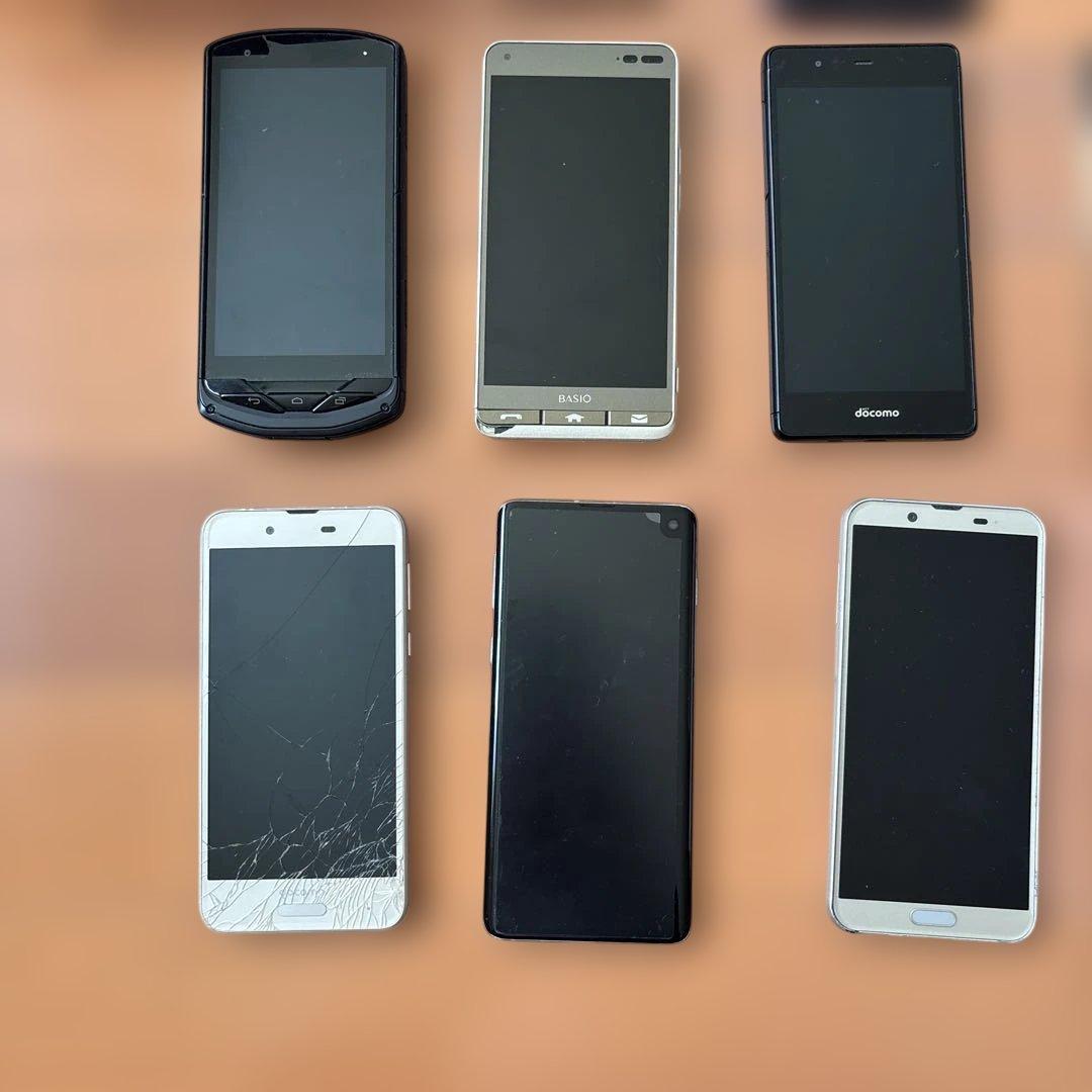 S*a様 スマートフォンまとめ売り 12台セット ジャンク品 部品取り