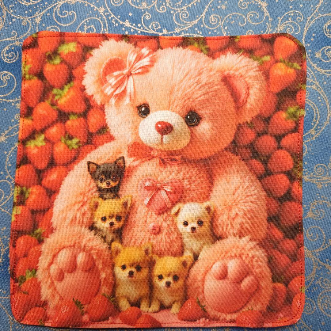 ななちゃん　ハンカチ　チワワちゃん柄　19枚