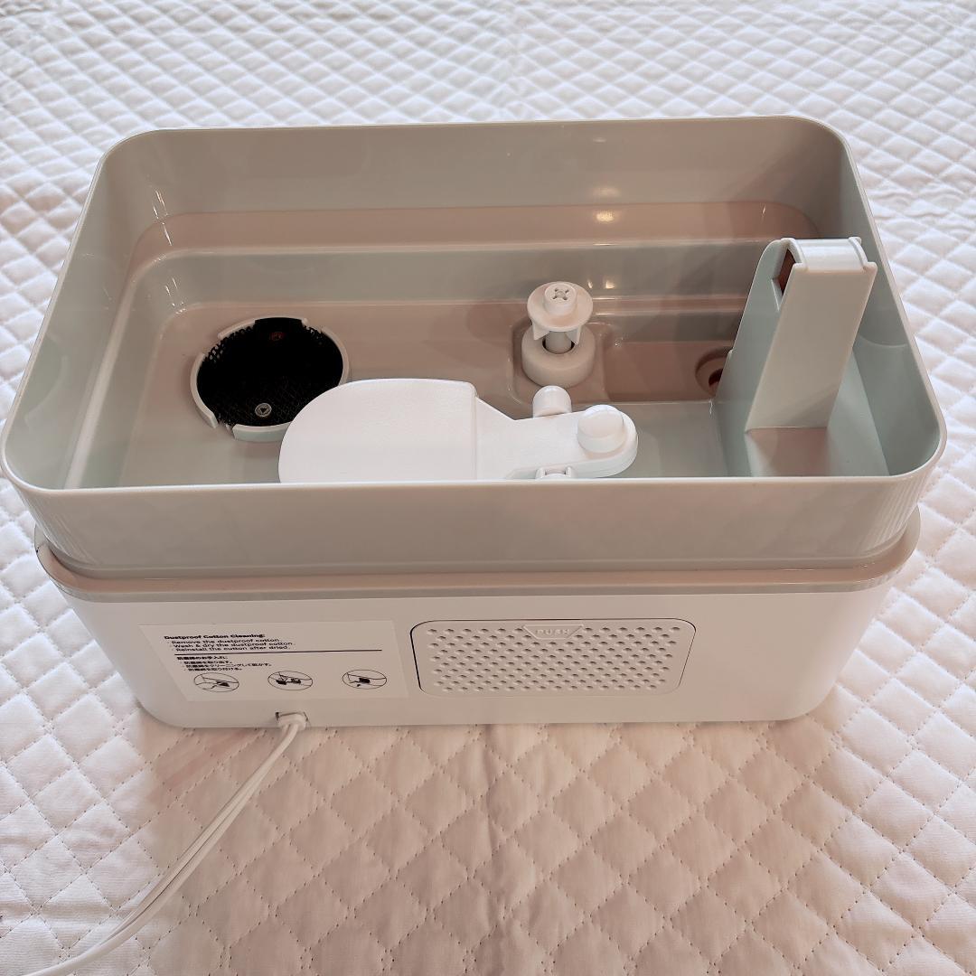 94⭐︎加湿器大容量4L卓上除菌加湿器第二代電解水除菌超音波加湿器二つ除菌モード