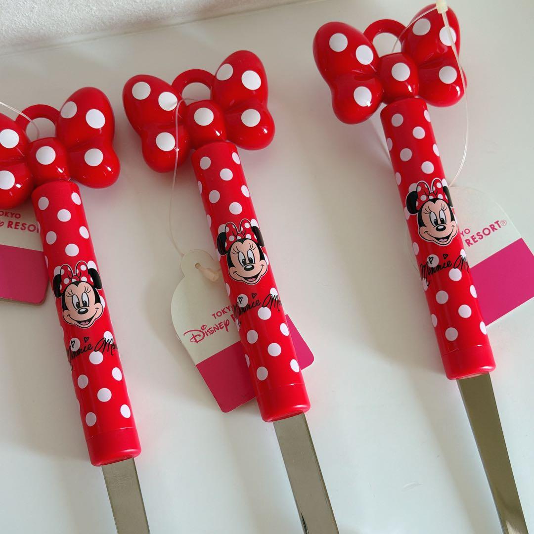 ディズニー ミニーマウス 水玉 キッチンツール おたま