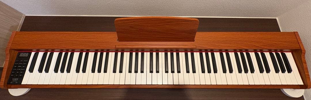 【美品】TORTE 88鍵盤 電子ピアノTDP-SP03スタンド付きLB