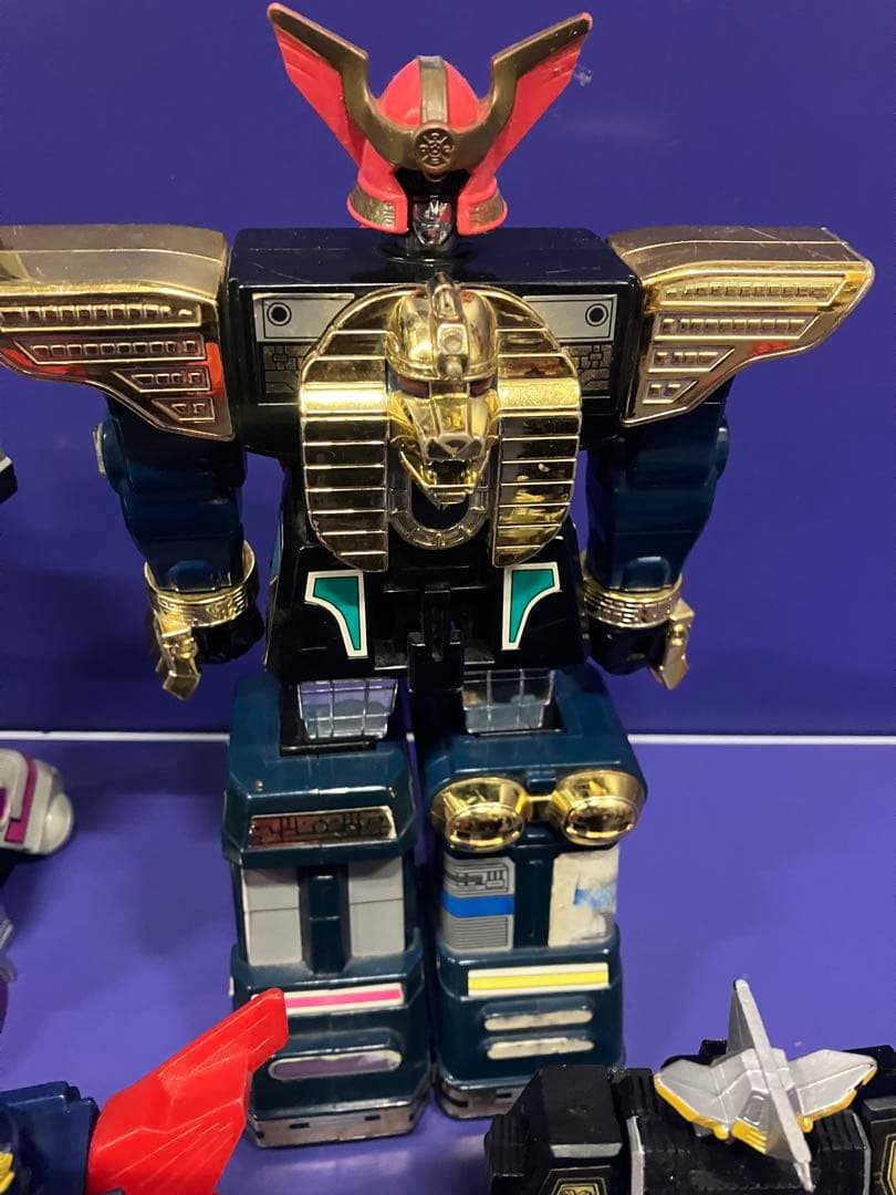 D0204）現状品　レトロ　戦隊ヒーロー　勇者ロボ まとめ売り