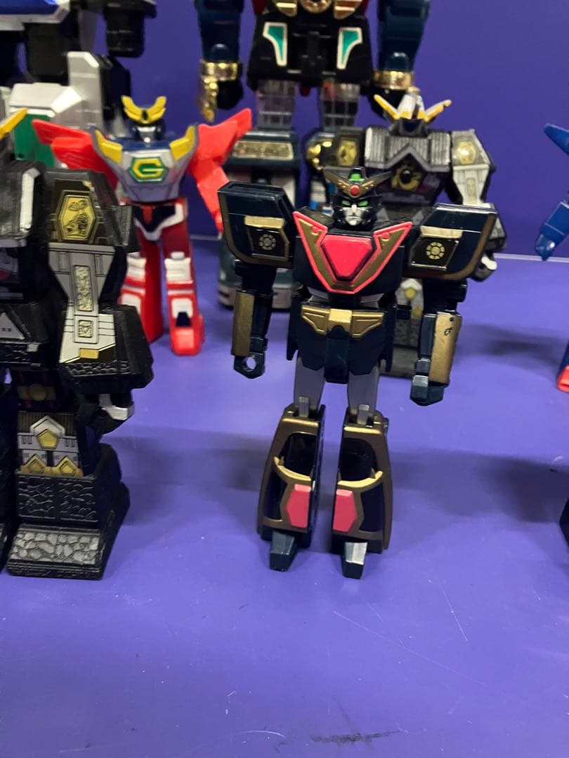 D0204）現状品　レトロ　戦隊ヒーロー　勇者ロボ まとめ売り