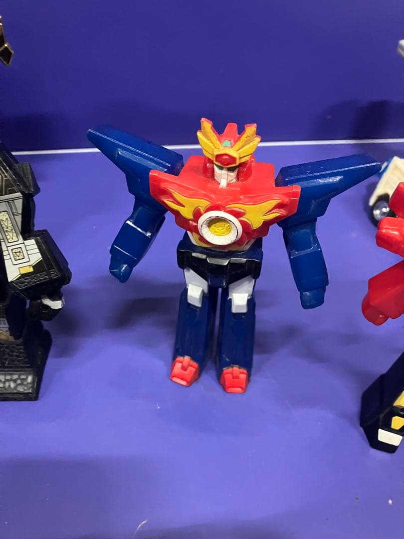 D0204）現状品　レトロ　戦隊ヒーロー　勇者ロボ まとめ売り