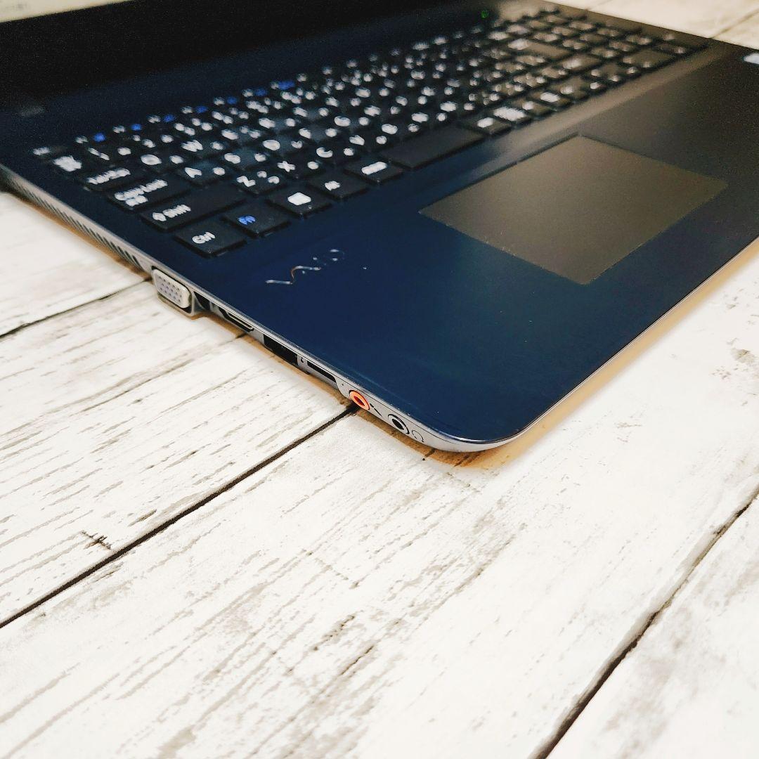 普段使いに♪VAIO ノートパソコン i5 SSD カメラ テンキー DVD