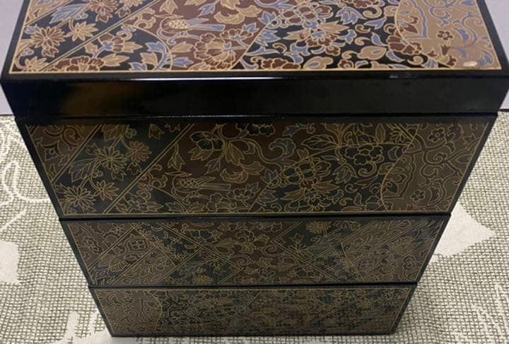 天平鳳凰　3段重箱