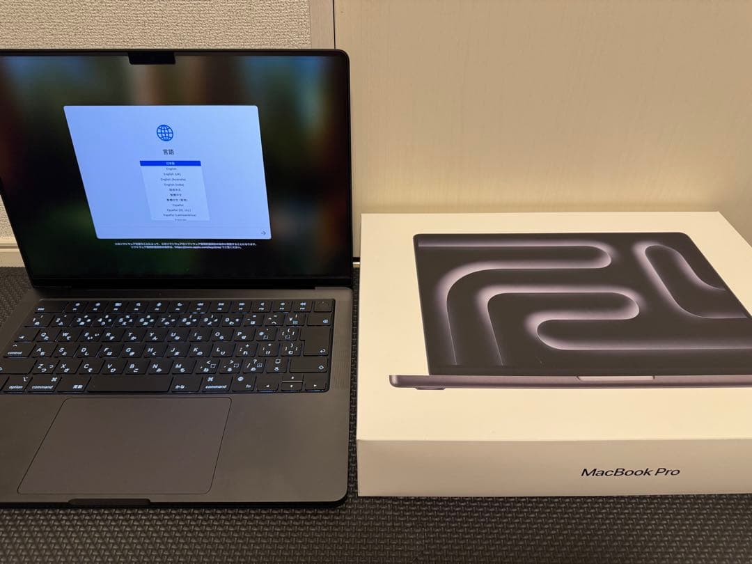 M4 MacBook Ppo 14インチ 16GB 512GB スペースブラック