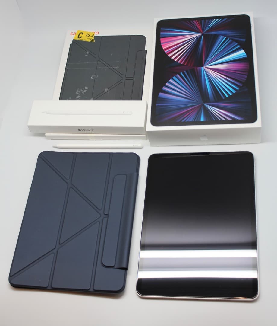 【美品】iPad Pro M1 11インチ 256GB Pencil +ケース付