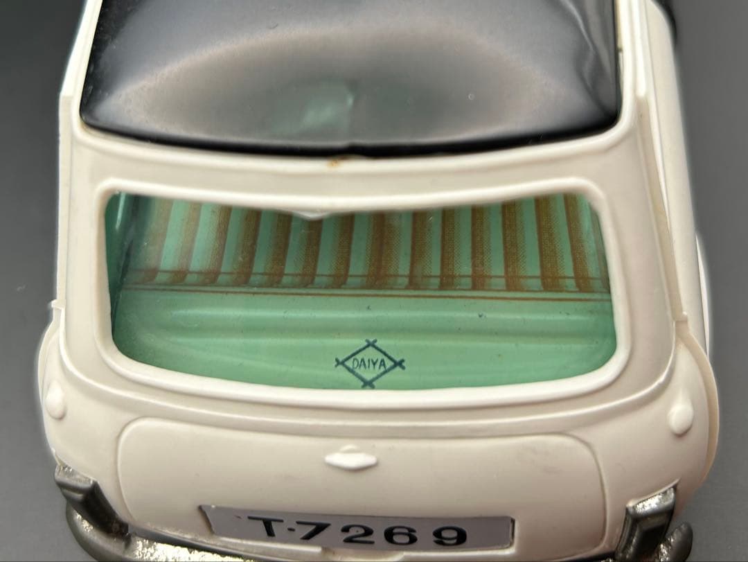 日本製 DAIYA ブリキ　ミニクーパー　警視庁ミニパト　ヴィンテージミニカー