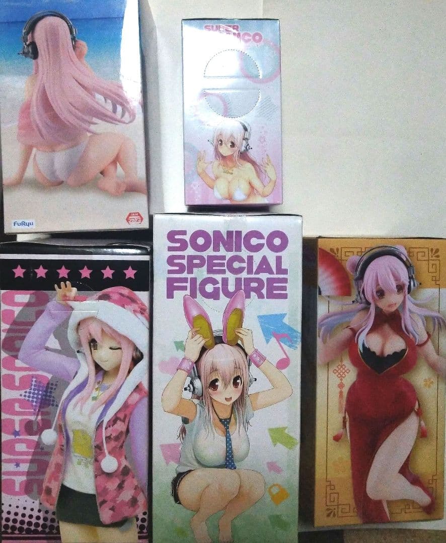 すーぱーそに子 フィギュアセット5個セット+おまけ