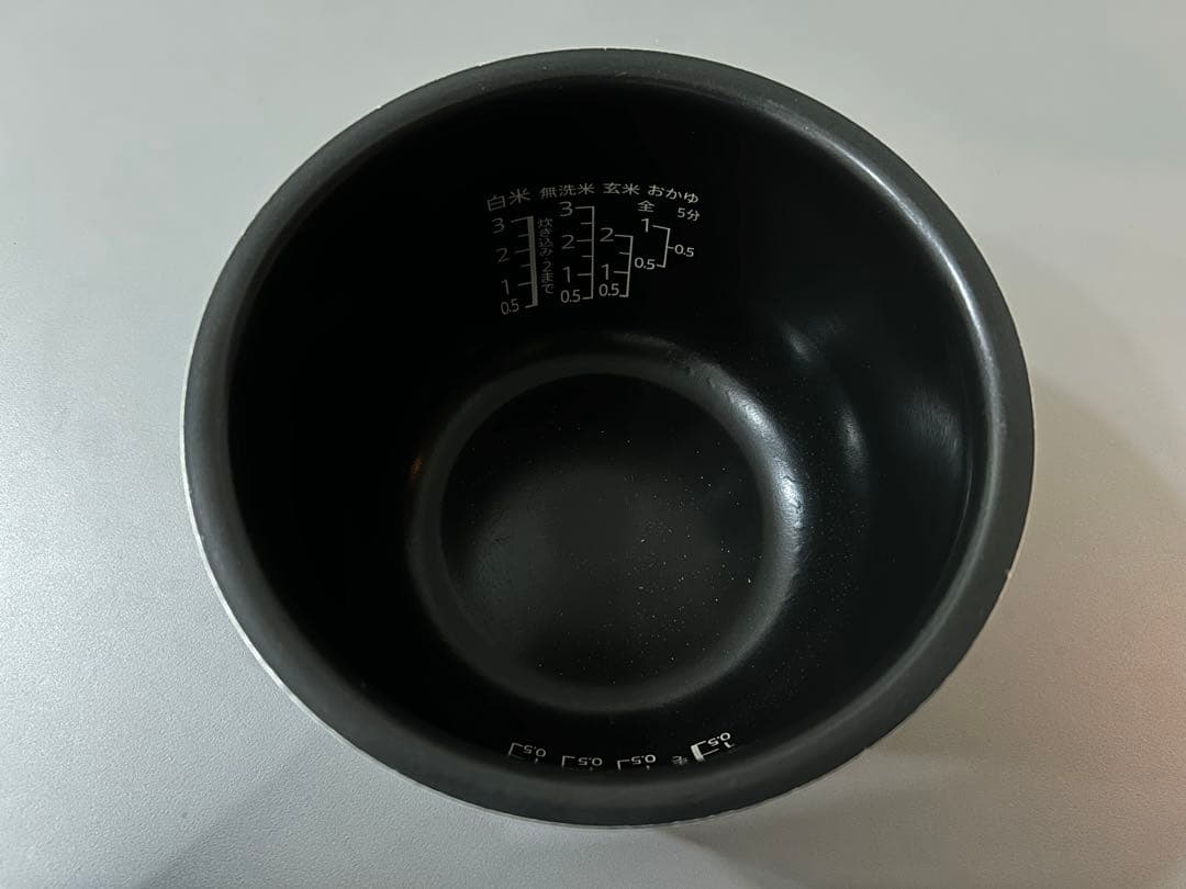 [取説/しゃもじ付き]シャープ IH炊飯器KS-HF05B- 3合 2020年製