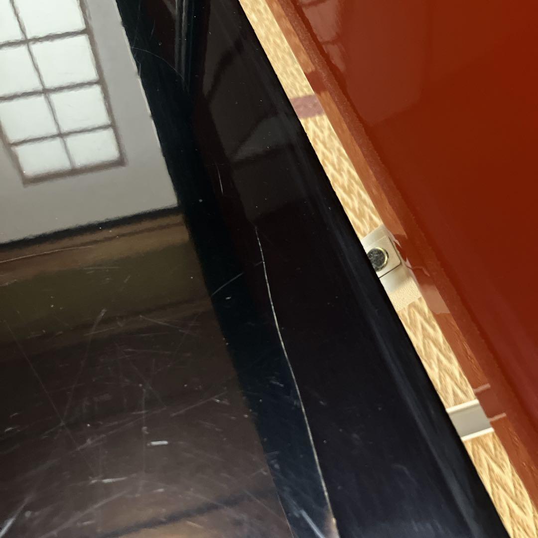 ②高級ひな壇　7段40号 木製黒塗り スチール【①②③同時購入限定】