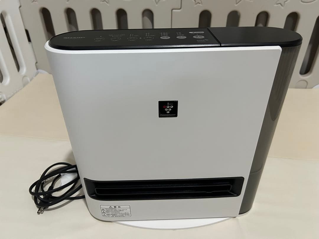 美品 SHARP 2023年製 プラズマクラスター 加湿 セラミックヒーター