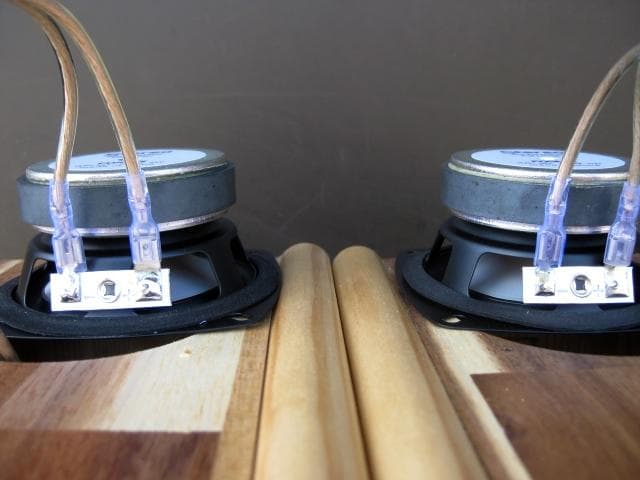 FOSTEX　フルレンジスピーカー　 自作　ペア