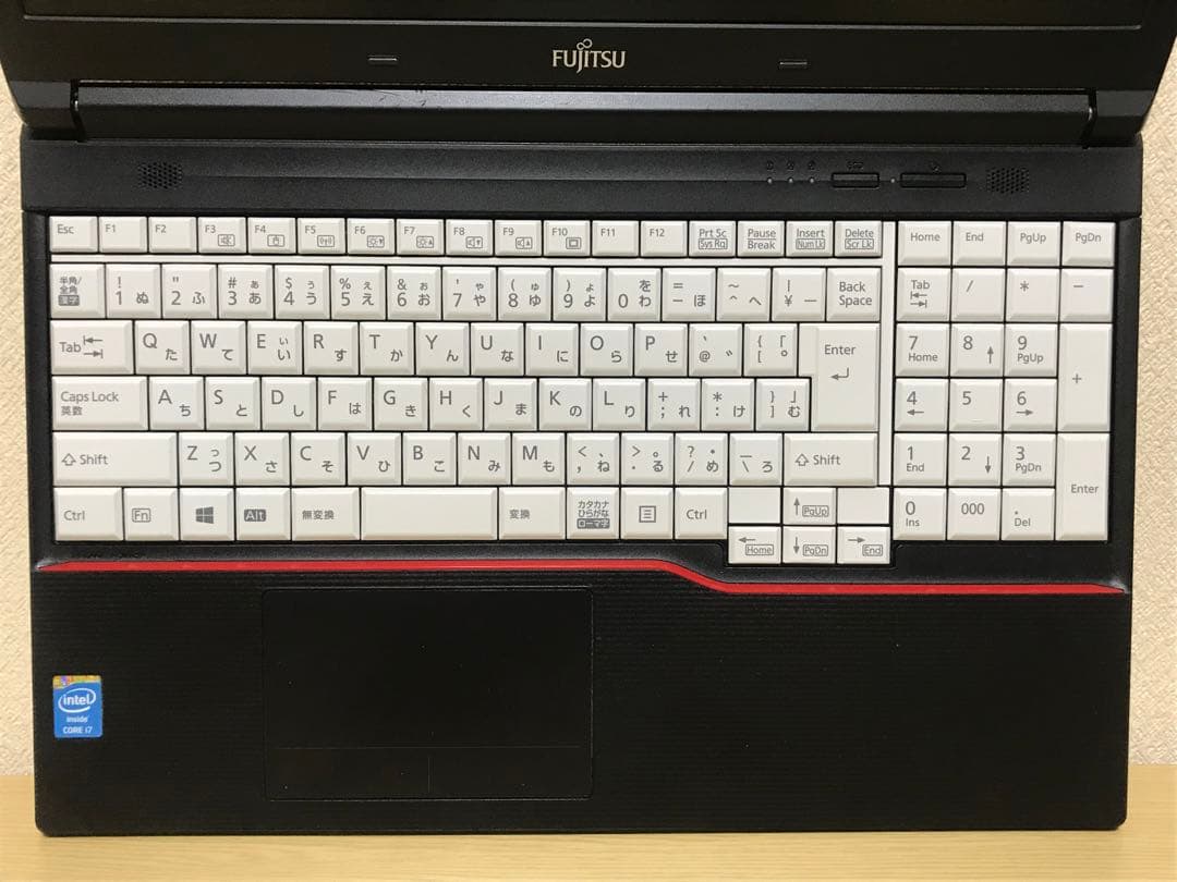 CPU載せ替え 富士通ノートパソコン Win11Pro SSD i7