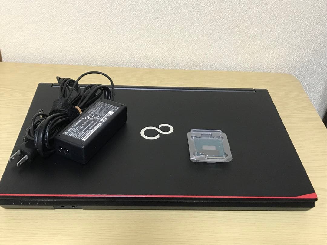 CPU載せ替え 富士通ノートパソコン Win11Pro SSD i7