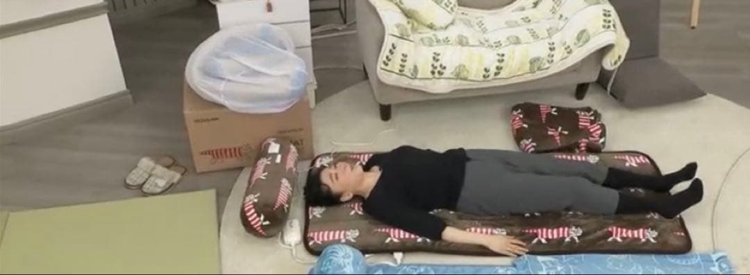 リサラーソン マイキー柄 電気マット あったかごろ寝マット3点セット