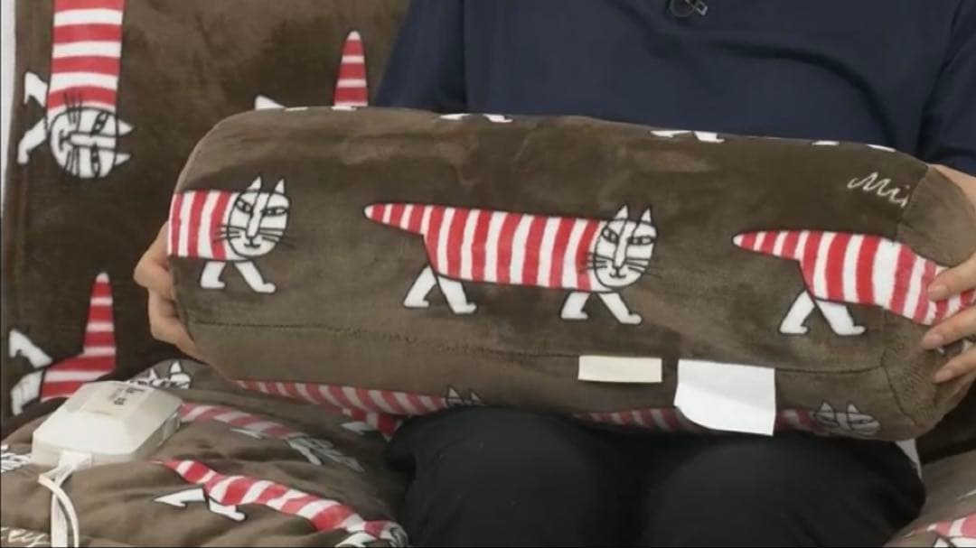 リサラーソン マイキー柄 電気マット あったかごろ寝マット3点セット