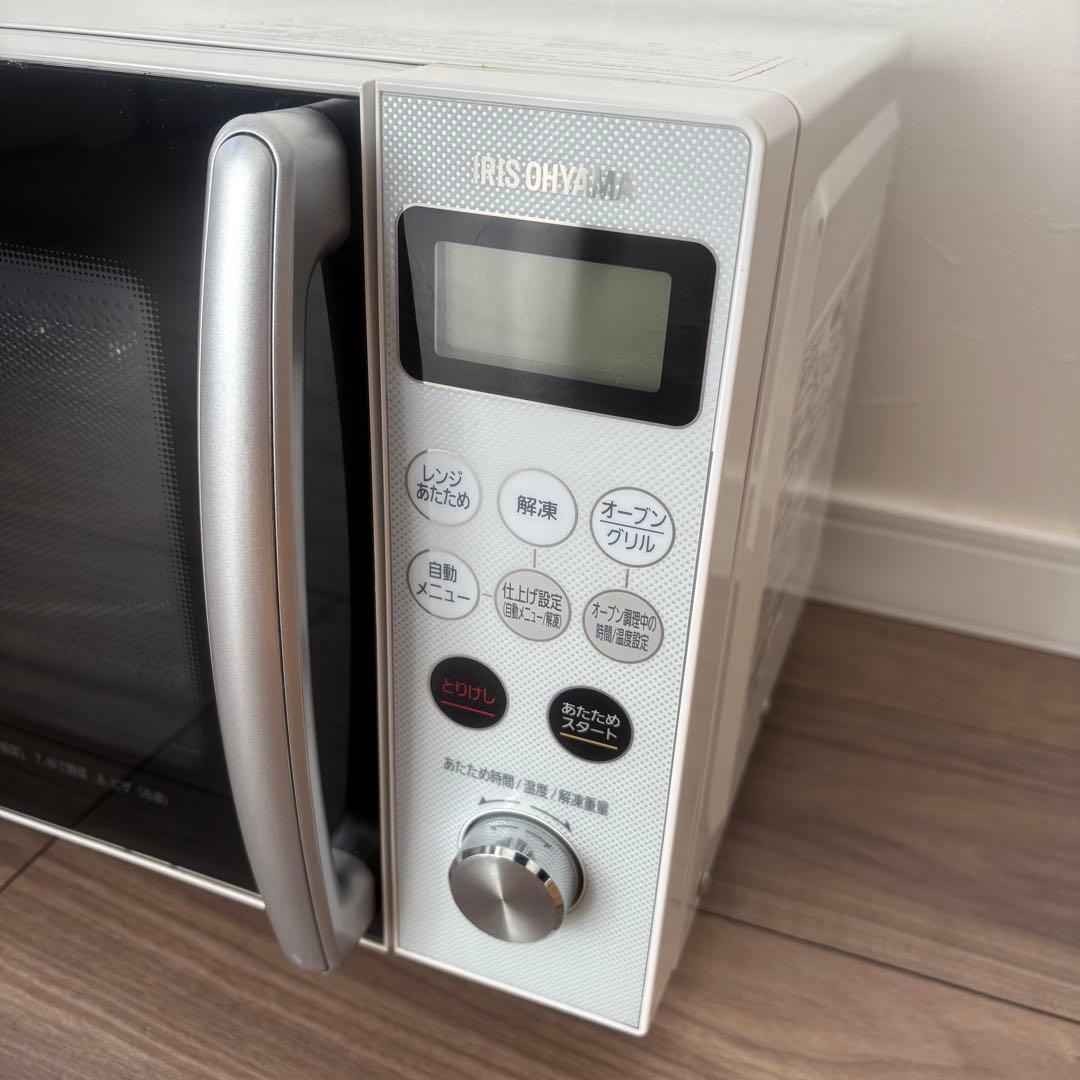 アイリスオーヤマ オーブンレンジ MO-T1501-W 2021年製