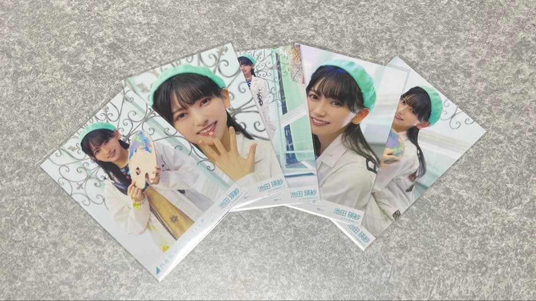乃木坂46 池田瑛紗 生写真 5種 コンプ まとめ売り