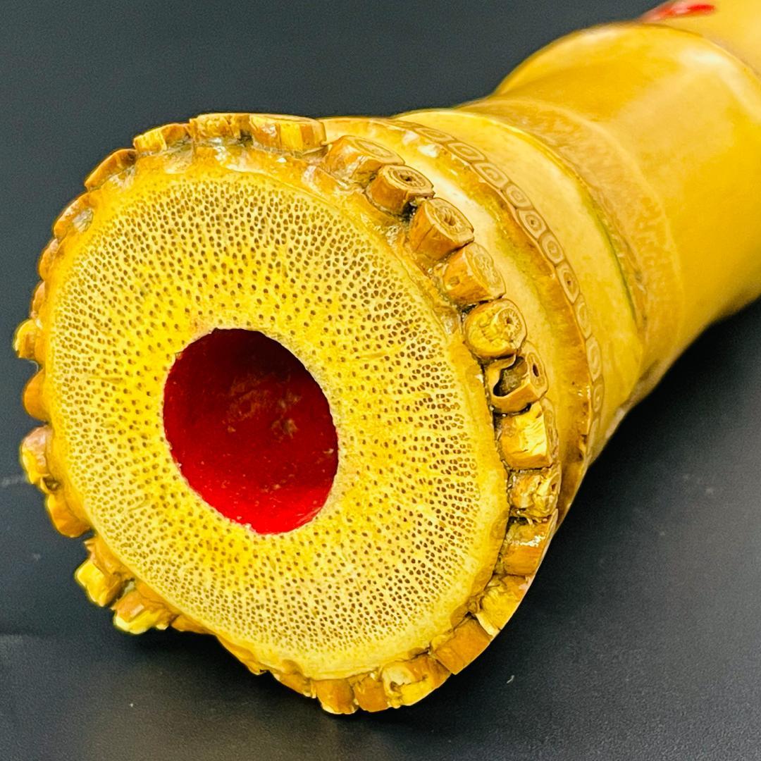 尺八 無銘 全長47.3cm 約1尺6寸管 竹製 試奏確認済み R8SB45