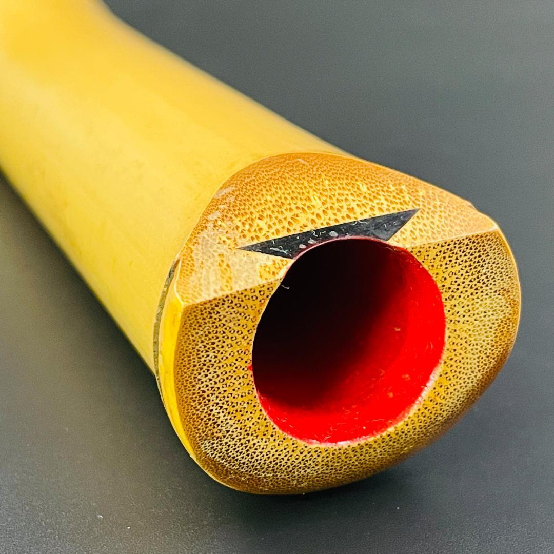 尺八 無銘 全長47.3cm 約1尺6寸管 竹製 試奏確認済み R8SB45