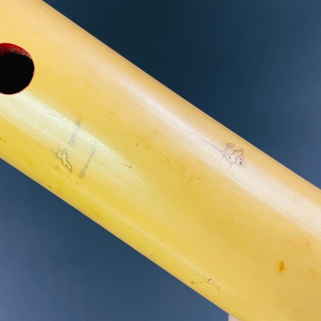 尺八 無銘 全長47.3cm 約1尺6寸管 竹製 試奏確認済み R8SB45