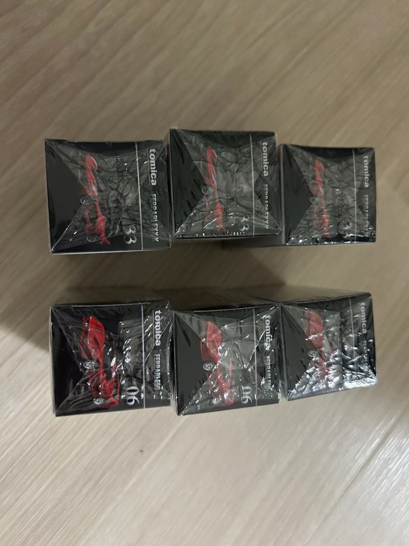 新品未開封品トミカプレミアム　フェラーリFXX-k .F50 6個セット