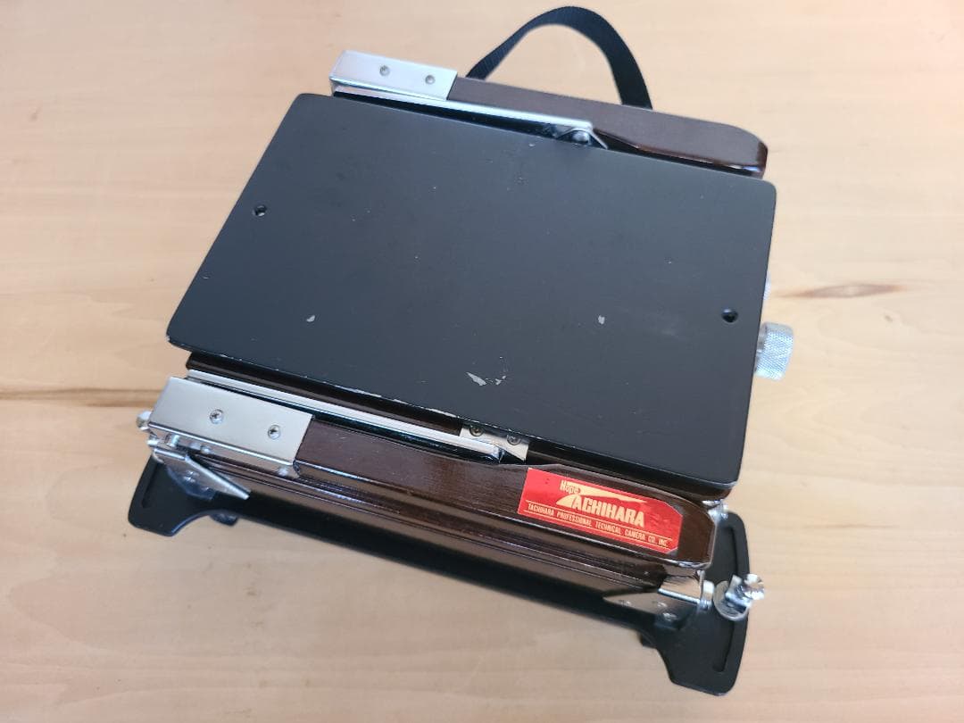 タチハラフィルスタンド4×5　シノゴ　立原　焦茶＋シルバー梨地