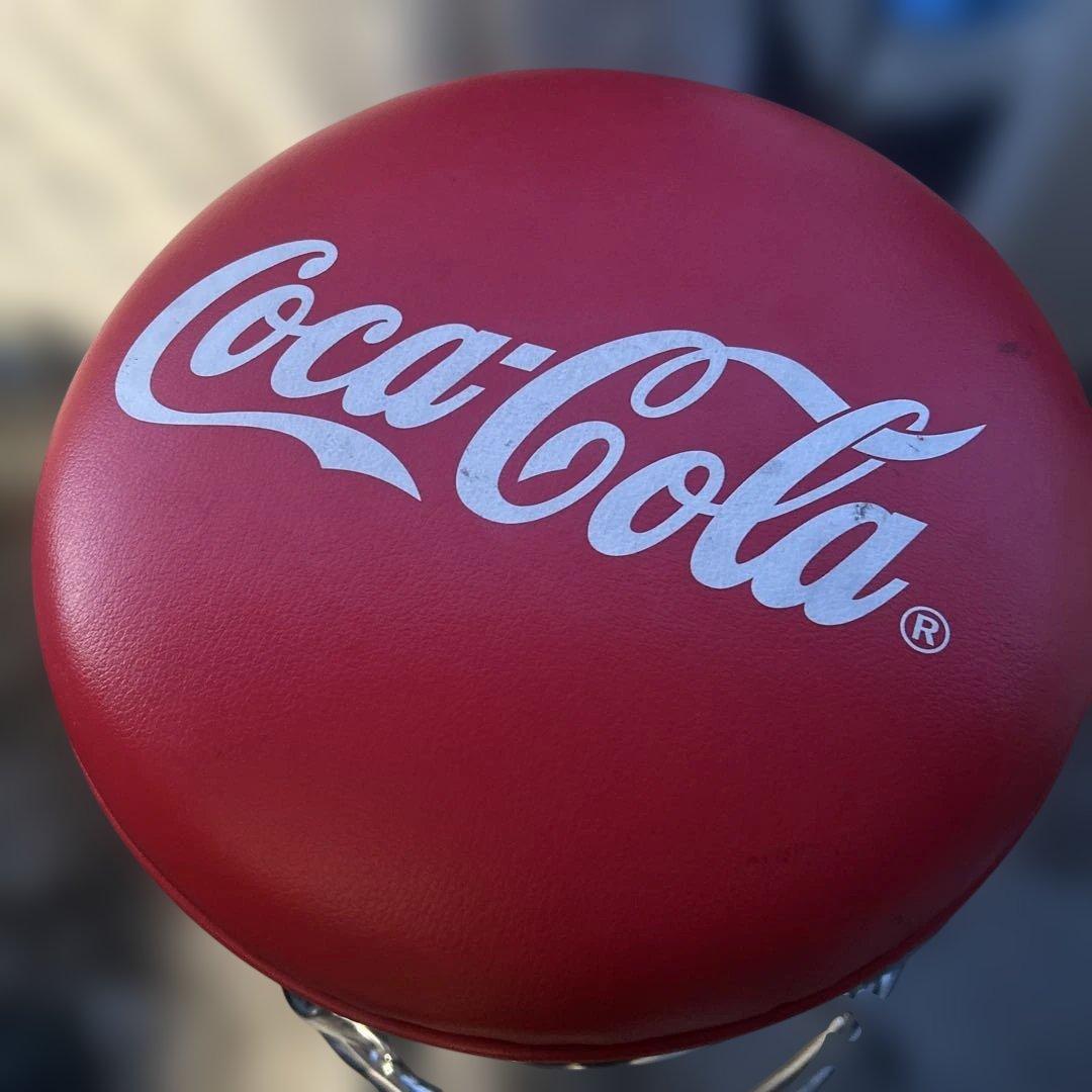 Coca-Cola バースツール ドラムスツール ビンテージ 当時物