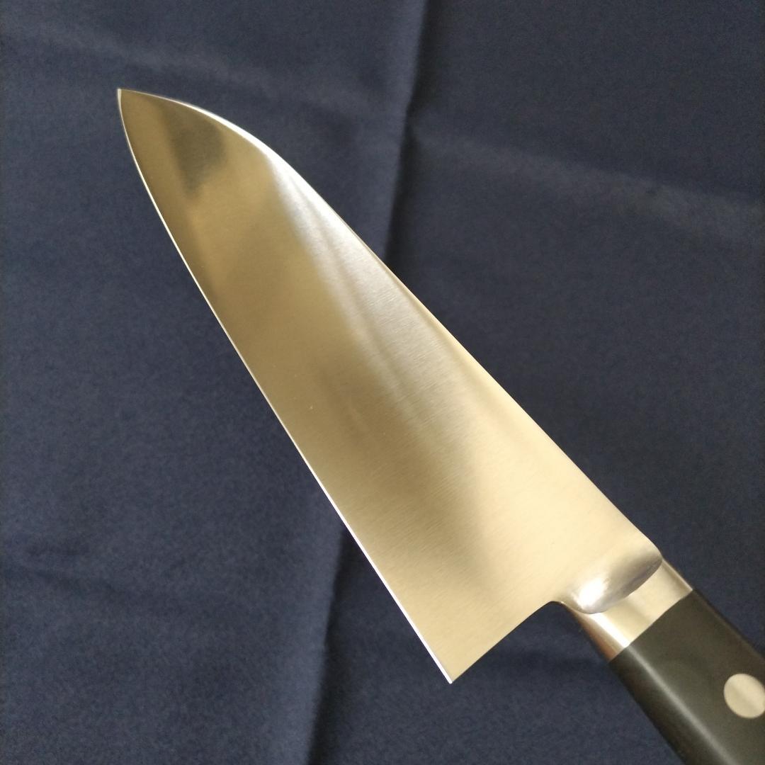 正広(マサヒロ) MV鋼本焼 三徳型(両刃) 17.5cm