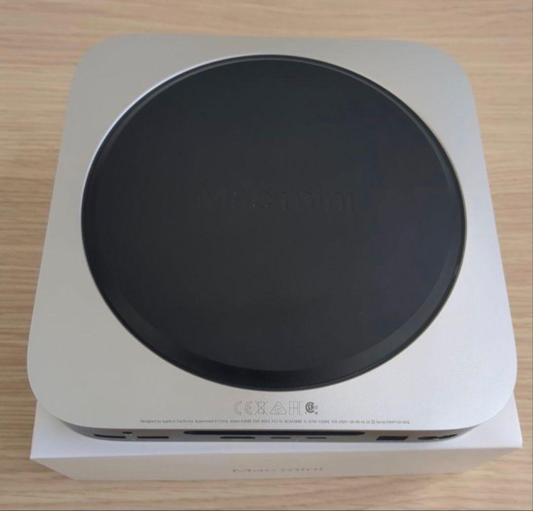 Macデスクトップ Mac mini 2023 M2 8GB/512GB MMFK3J/A