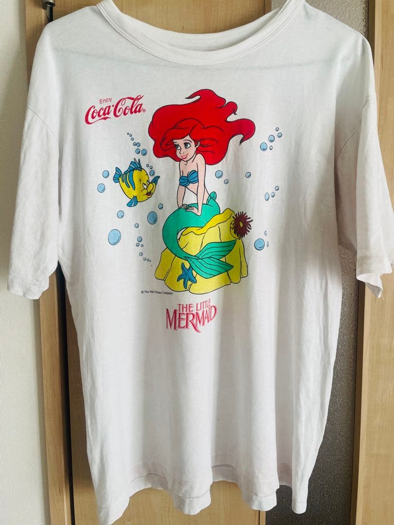 廃盤 90s 【TheLittleMermaid ×Coca Cola】古着
