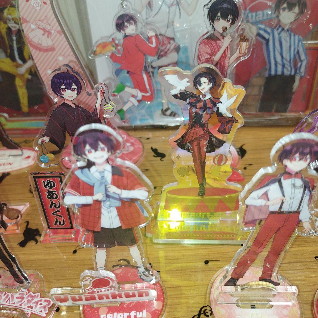 カラフルピーチ　ゆあんくん　アクスタ　まとめ売り　ぱらぴち　魔法学園　ぷぴぱ