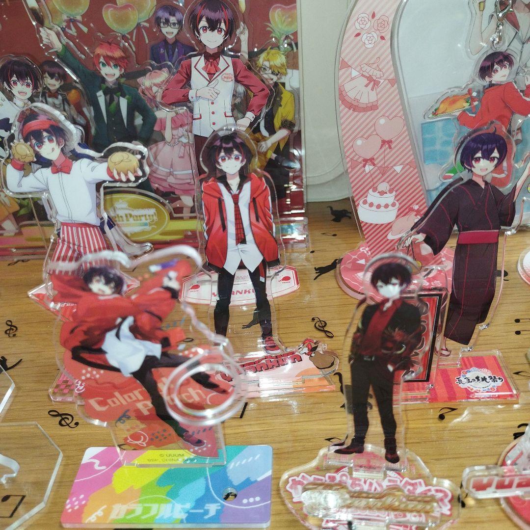 カラフルピーチ　ゆあんくん　アクスタ　まとめ売り　ぱらぴち　魔法学園　ぷぴぱ