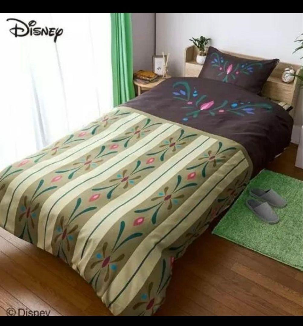 しまむら アナ雪 寝具 3点セット売り 敷きパッド 掛け布団カバー 枕カバー