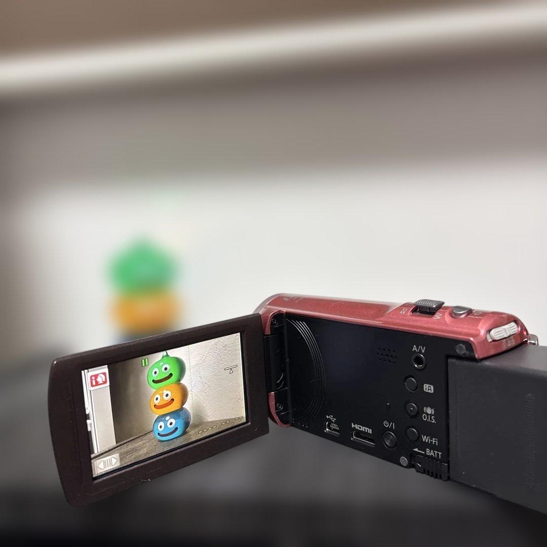 【美品】Panasonic HC-V520M ピンク 桜吹雪