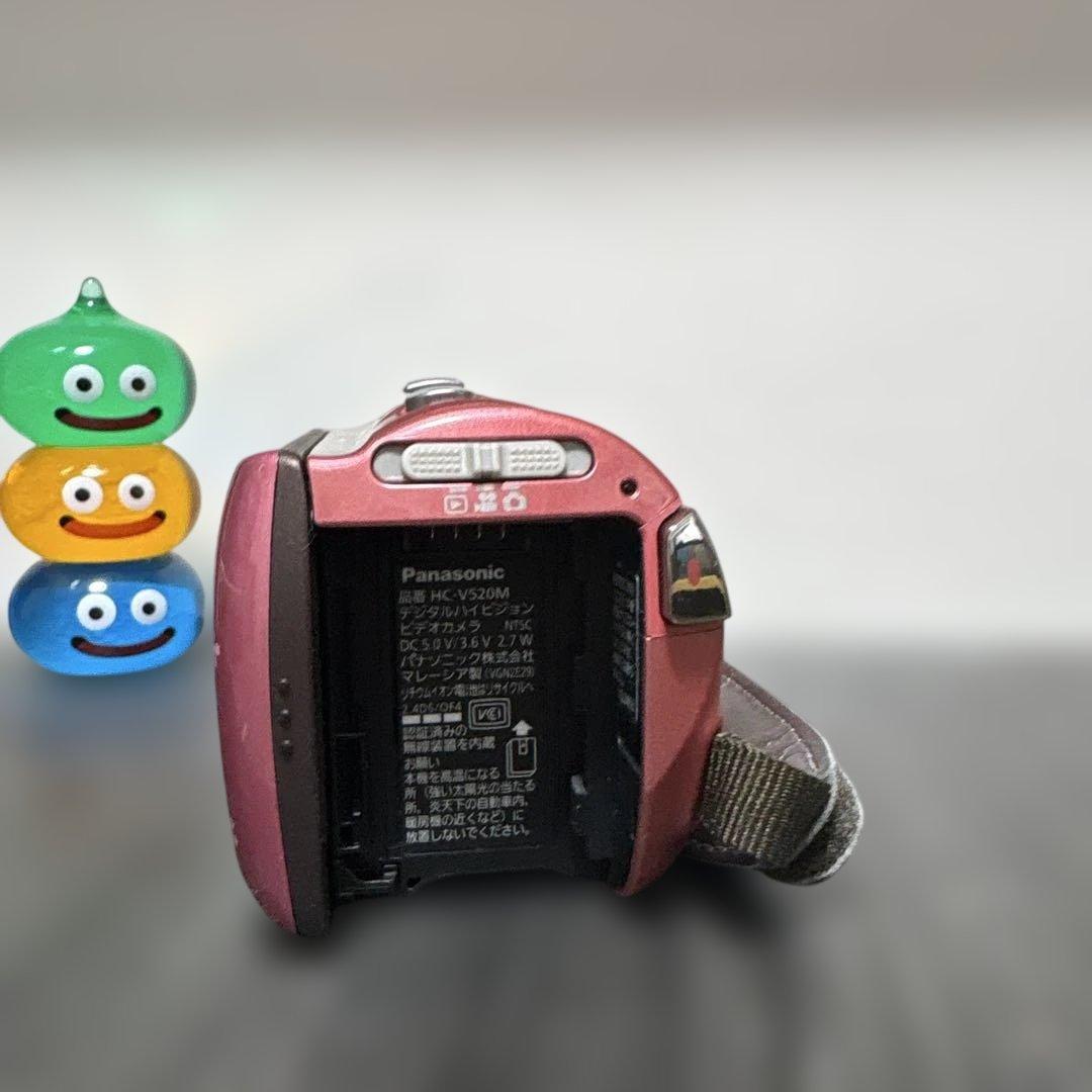 【美品】Panasonic HC-V520M ピンク 桜吹雪