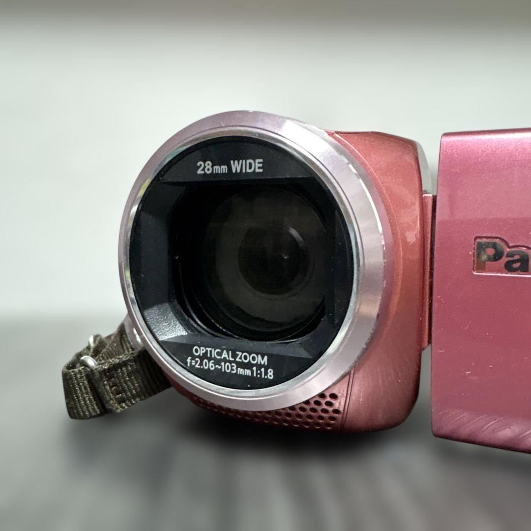 【美品】Panasonic HC-V520M ピンク 桜吹雪