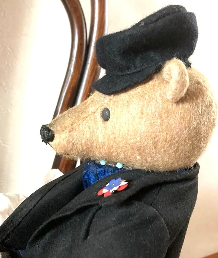 ⭐️フランスアンティークを纏った紳士なテディベア　テディベア作家　アンニュイベア⭐️